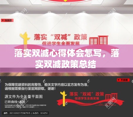 落实双减心得体会怎写，落实双减政策总结 
